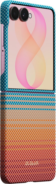 Etui Pitaka Edge California Dream 01 do Samsung Galaxy Flip 8 Sunset (0741654370186) - obraz 2