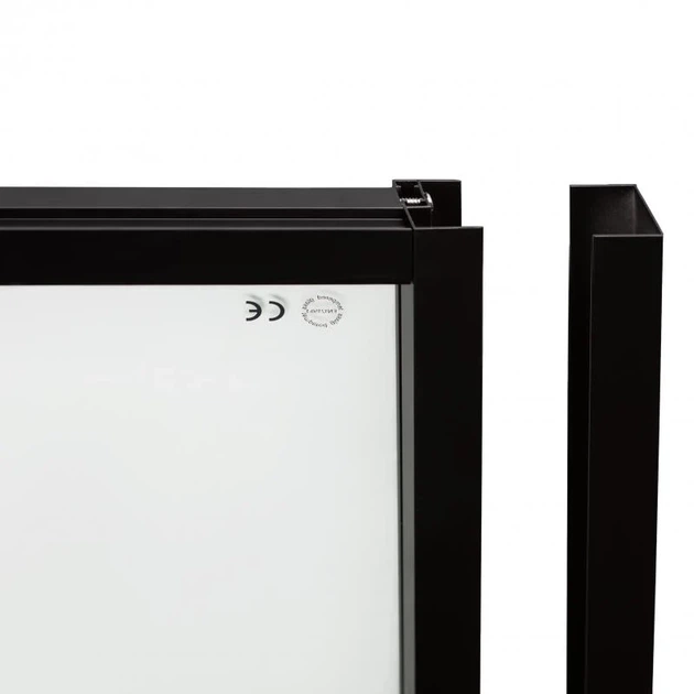 Душова кабіна Qtap Scorpio BLA10115-AC6 100x100 см, скло 6 мм, чорний профіль - Фото 3 Душова кабіна Qtap Scorpio BLA10115-AC6 100x100 см, скло 6 мм, чорний профіль - зображення 3