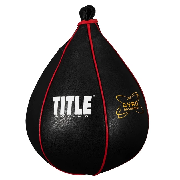 Пневмогруша боксерская TITLE Gyro Balanced Speed Bag из кожи размер M - изображение 2