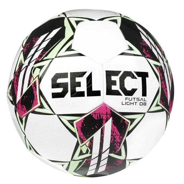 Мяч футзальный Select FUTSAL LIGHT DB v22 полиуретан №4 бело-зеленый - Фото 1 Мяч футзальный Select FUTSAL LIGHT DB v22 полиуретан №4 бело-зеленый - изображение 1