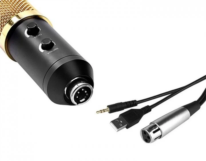Конденсаторный студийный микрофон Grandio VGS M-800U PRO-MIC со стойкой - изображение 3