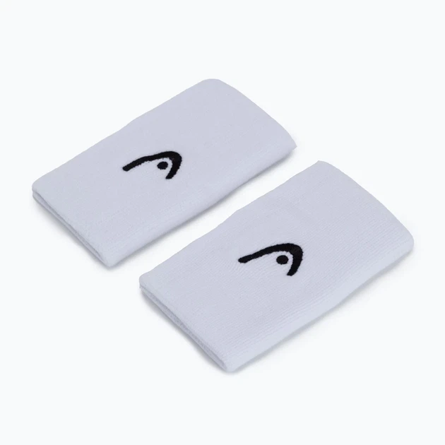 Напульсник HEAD New Wristband 5" нейлон білий 2 шт відводить вологу знижує напруження на зап'ясті - Фото 1 Напульсник HEAD New Wristband 5" нейлон білий 2 шт відводить вологу знижує напруження на зап'ясті - зображення 1