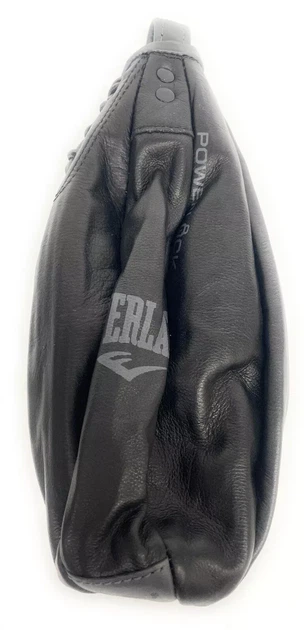 Боксерська груша Everlast POWERLOCK SPEED BAG шкіряна чорна M - Фото 2 Боксерська груша Everlast POWERLOCK SPEED BAG шкіряна чорна M - зображення 2