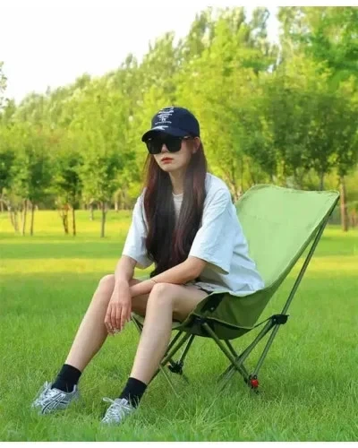 Складной туристический стул SEONTV MA560green 45×93×58 см, зеленый, до 200 кг - Фото 4 Складной туристический стул SEONTV MA560green 45×93×58 см, зеленый, до 200 кг - изображение 4
