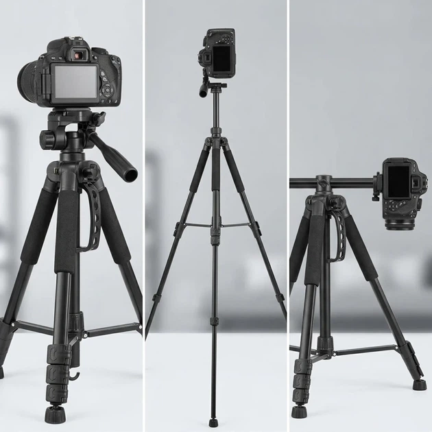 Штатив-журавель Andoer TR-08h для камери та смартфона, горизонтальна штанга, висота до 158 см - зображення 10
