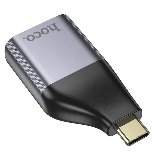 Перехідник Hoco UA33 Type-C — HDTV для смартфона сірий - зображення 3