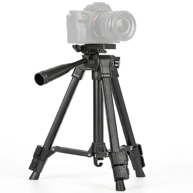 Штатив трипод Andoer TR-07 Mini для смартфона і камери, 3 секції, висота до 61 см - Фото 9 Штатив трипод Andoer TR-07 Mini для смартфона і камери, 3 секції, висота до 61 см - зображення 9