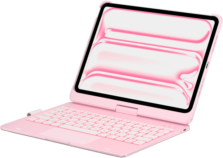 Чохол-клавіатура для планшета Typecase Flexbook Touch для Apple iPad Pro 11" M4 2024/M5 2025 Light Pink (6979284780264) - зображення 8