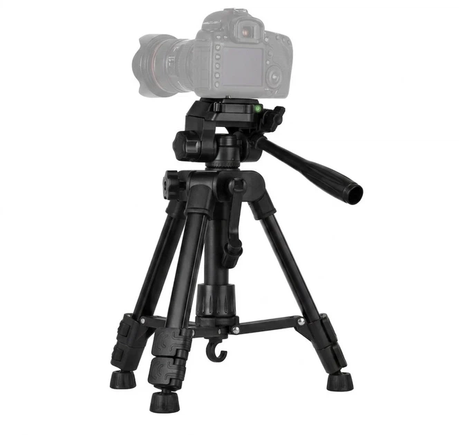 Штатив Andoer TR-06 Mini для телефона та камери, компактний трипод, висота до 63 см - зображення 9