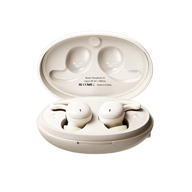 Наушники TWS Remax SleepBuds Z2 для сна с ENC Bluetooth 5.3 Beige - Фото 1 Наушники TWS Remax SleepBuds Z2 для сна с ENC Bluetooth 5.3 Beige - изображение 1