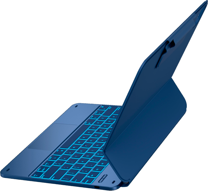 Чохол-клавіатура для планшета Typecase Edge для Apple iPad Pro 13" 2024/2025 Pacific Blue (6979284780585) - зображення 6