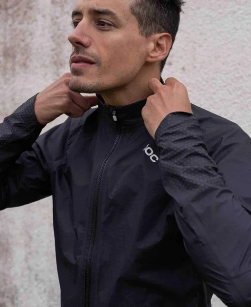 Мембранна чоловіча велокуртка POC Haven rain jacket, Uranium Black (M) - изображение 4