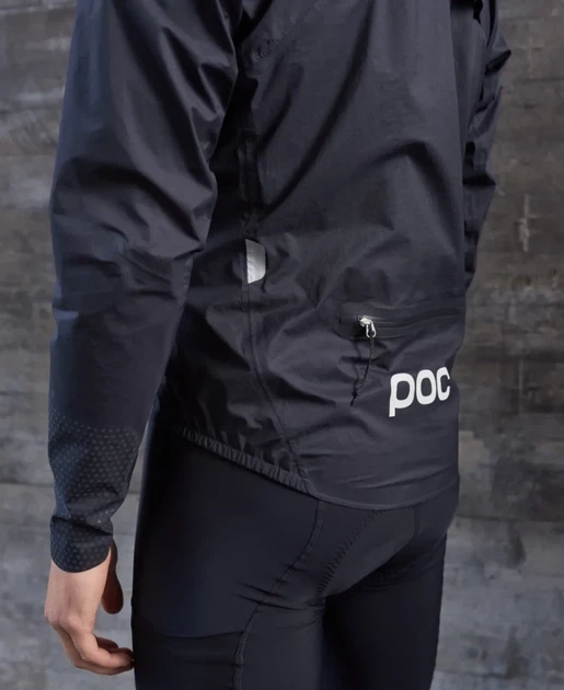 Мембранна чоловіча велокуртка POC Haven rain jacket, Uranium Black (M) - изображение 10