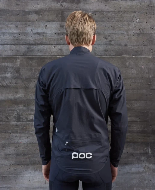 Мембранна чоловіча велокуртка POC Haven rain jacket, Uranium Black (M) - изображение 11