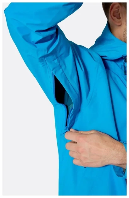 Мембранна куртка чоловіча Rab Downpour Jacket, Army (M) - зображення 3