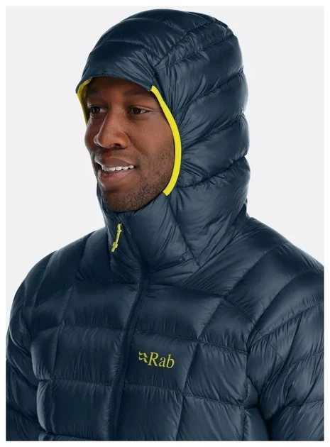 Легкий чоловічий пуховик Rab Mythic Alpine Jacket, Black (M) - изображение 4