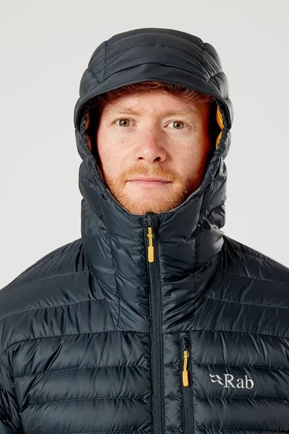 Легкий чоловічий пуховик Rab Microlight Alpine Jacket Beluga (M) - зображення 10