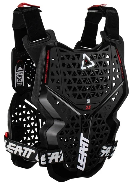 Защита груди Leatt 2.5 Chest Protector чёрная, One Size - изображение 2