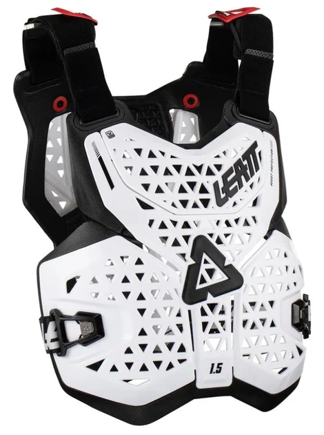 Защита груди Leatt 1.5 Chest Protector белая, One Size - Фото 3 Защита груди Leatt 1.5 Chest Protector белая, One Size - изображение 3