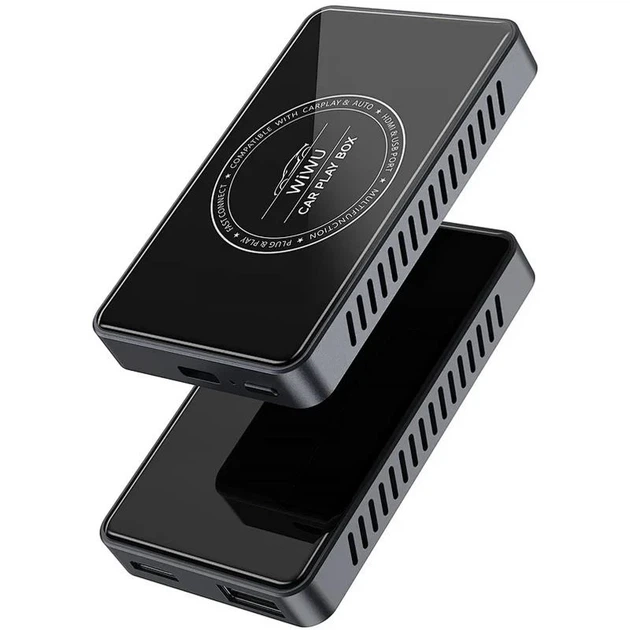 Адаптер WIWU Wi-CP004 Play box беспроводной CarPlay для iOS и Android черный - изображение 3