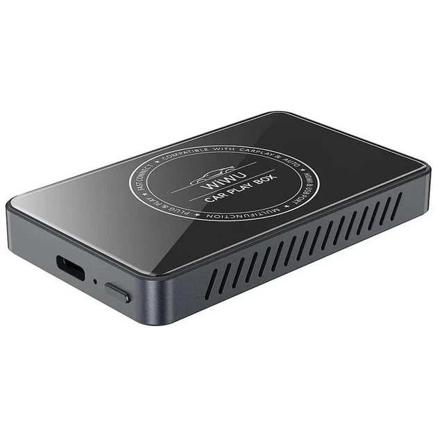 Адаптер WIWU Wi-CP004 Play box беспроводной CarPlay для iOS и Android черный - изображение 4