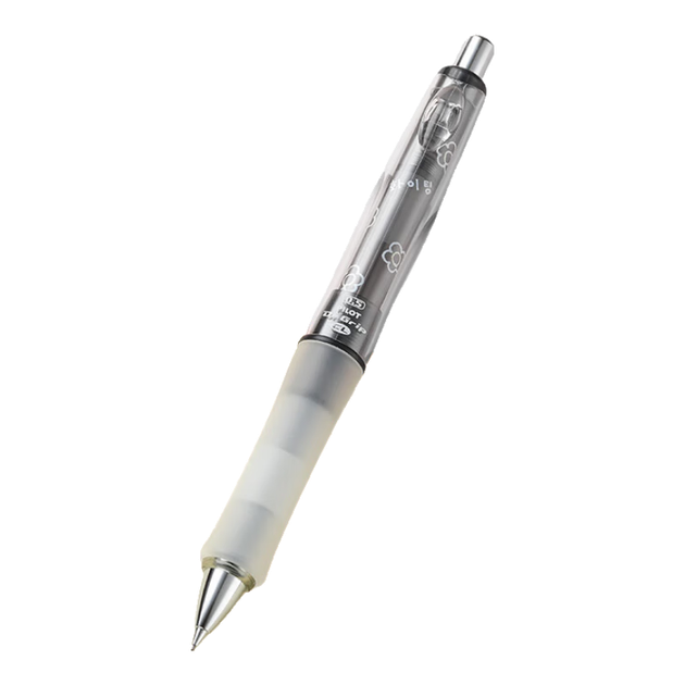 Механический карандаш PILOT Dr.Grip Nicola N24 Grip Series для учеников первого класса начальной школы и детей HDGCL-5N24 0,5 мм, черный с цветочным рисунком. - Фото 4 Механический карандаш PILOT Dr.Grip Nicola N24 Grip Series для учеников первого класса начальной школы и детей HDGCL-5N24 0,5 мм, черный с цветочным рисунком. - изображение 4