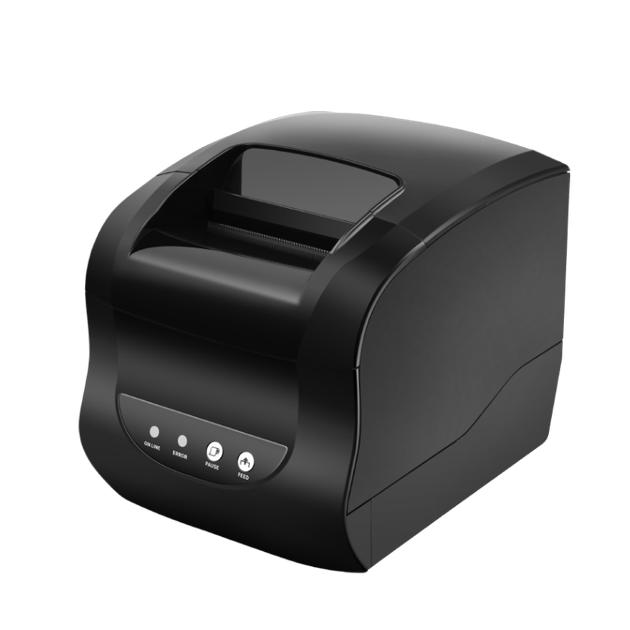 Термопринтер для печати этикеток и штрихкодов XINYE XP-365B с Bluetooth, розничная цена для магазинов молочного чая и супермаркетов, бирки для одежды, складская логистика. - изображение 4