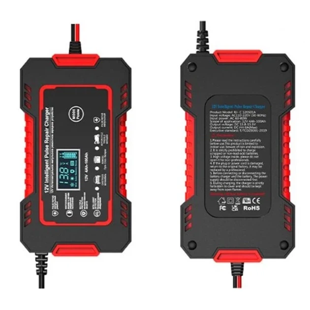 Зарядное устройство Asson EAFC 12V 6A для авто и мото аккумуляторов - изображение 2