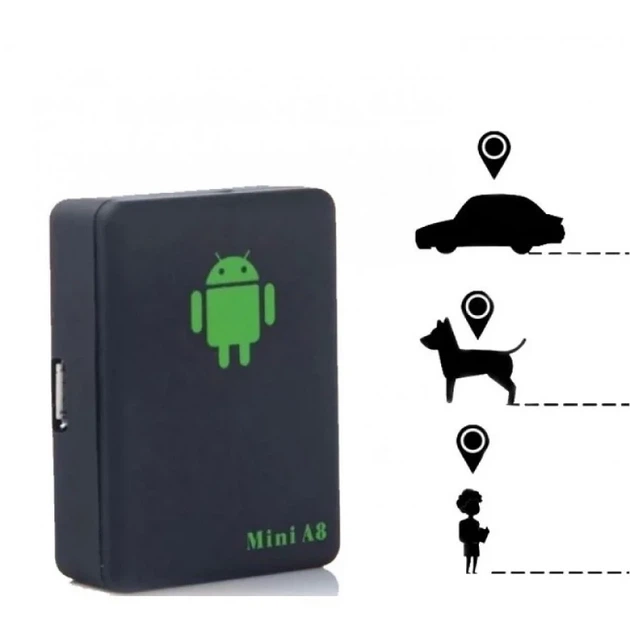 GSM трекер Mini A8 с кнопкой SOS и микрофоном для авто и дома - изображение 5