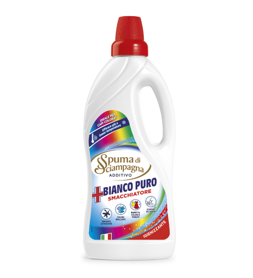 Плямовивідник-гель Spuma Di Sciampagna Oxi Bianco Puro (Окси Чисто-білий) для білих речей 900 мл (8007750019599)