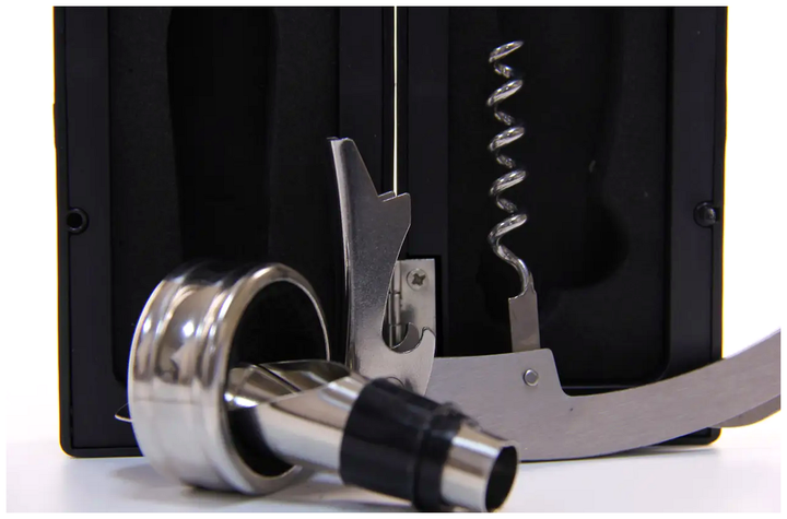 Штопор для вина в наборе для сомелье 23х6х6 см модель Бутылка SQ-25644 - изображение 5
