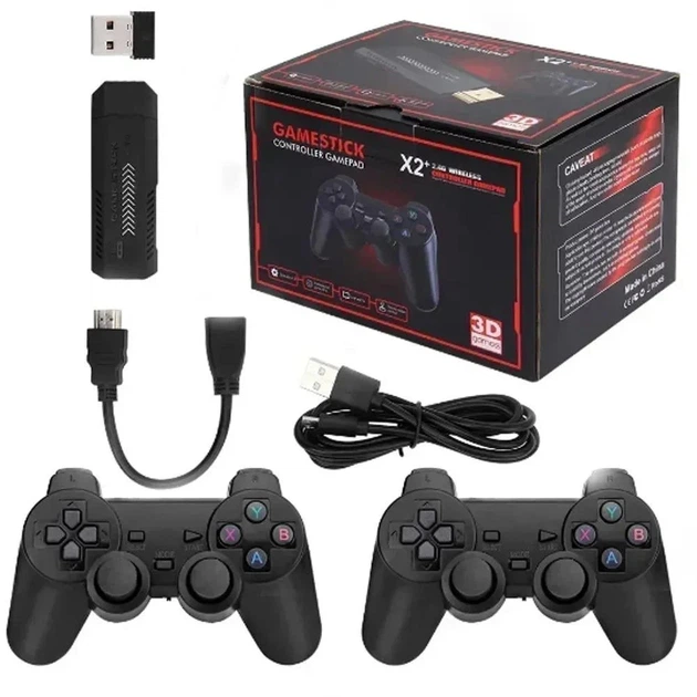 Ігрова приставка Digital X2 Plus 64GB з двома джойстиками, 4K - Фото 1 Ігрова приставка Digital X2 Plus 64GB з двома джойстиками, 4K - зображення 1