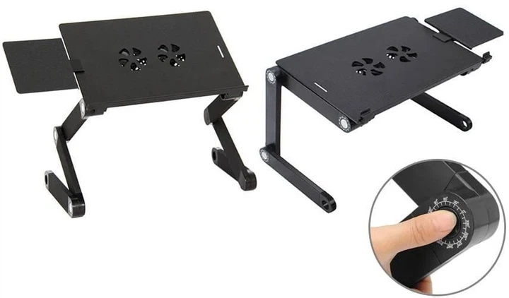 Столик-трансформер для ноутбука Grandio Laptop Table T8 с активным охлаждением и 2 кулерами - изображение 2