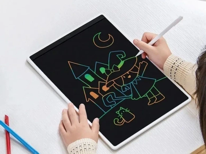 Графический планшет Xiaomi MiJia для рисования и записи белый цифровой чертежный экран 10 дюймов - изображение 5