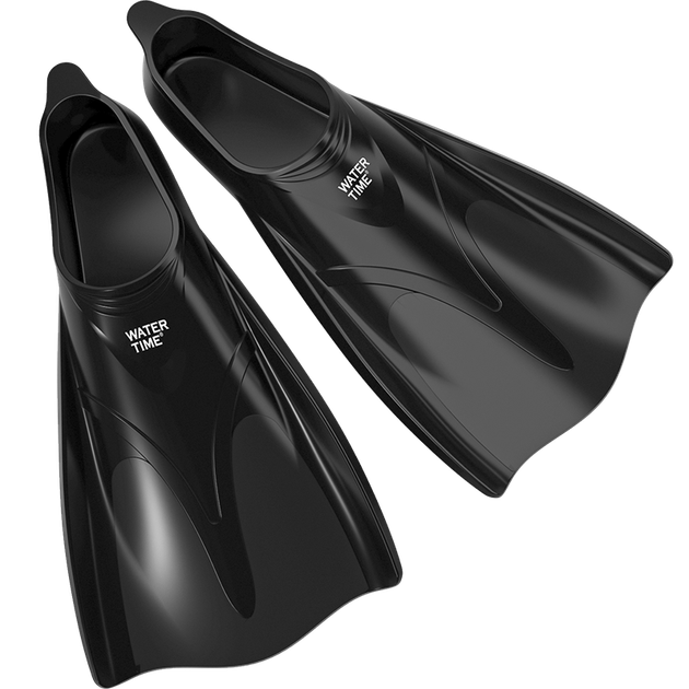 WATERTIME / Ласты для плавания Shuichuan, тренировочные короткие ласты для сноркелинга, фристайла, для взрослых и детей, профессиональное снаряжение для плавания, черные, размер XS - Фото 4 WATERTIME / Ласты для плавания Shuichuan, тренировочные короткие ласты для сноркелинга, фристайла, для взрослых и детей, профессиональное снаряжение для плавания, черные, размер XS - изображение 4