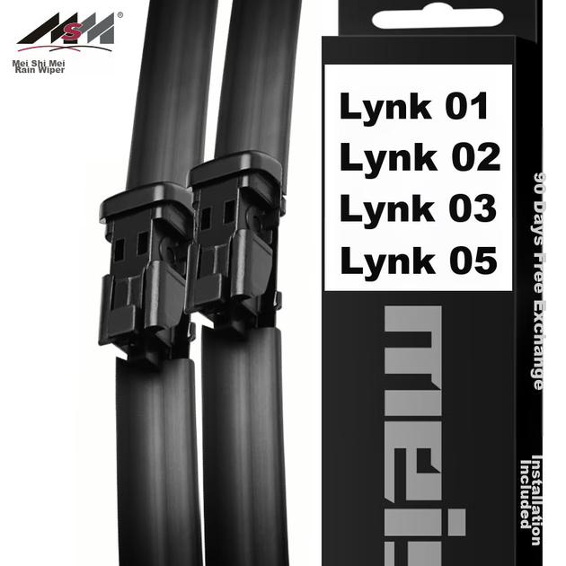 Meisim, Lynk & Co 01, Lynk & Co 02, Lynk & Co 03, Lynk & Co 05 Стеклоочистители, комплект 24/19 пар - изображение 4