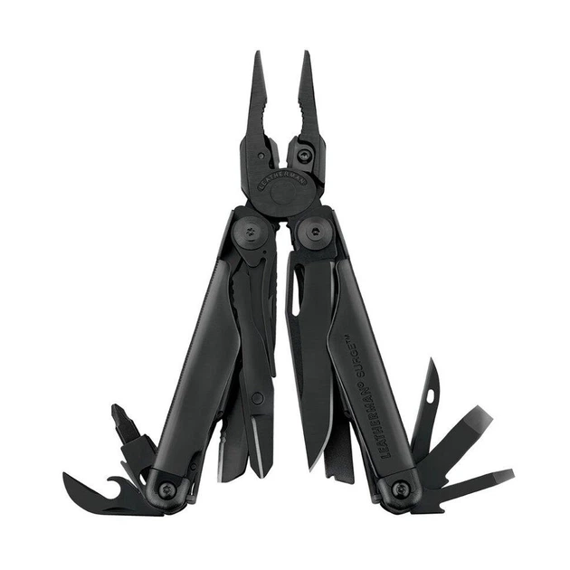 Мультиінструмент Leatherman Surge ЧОРНИЙ, картонна коробка - Фото 1 Мультиінструмент Leatherman Surge ЧОРНИЙ, картонна коробка - изображение 1