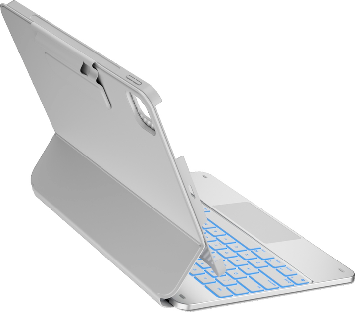 Чохол-клавіатура для планшета Typecase Edge+ для Apple iPad Air 13" M2 2024/M3 2025/M4 2026 White (6979284780332) - зображення 7