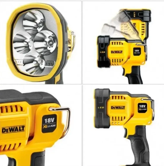 Акумуляторний світлодіодний ліхтар DeWALT DCL043 - Фото 3 Акумуляторний світлодіодний ліхтар DeWALT DCL043 - зображення 3