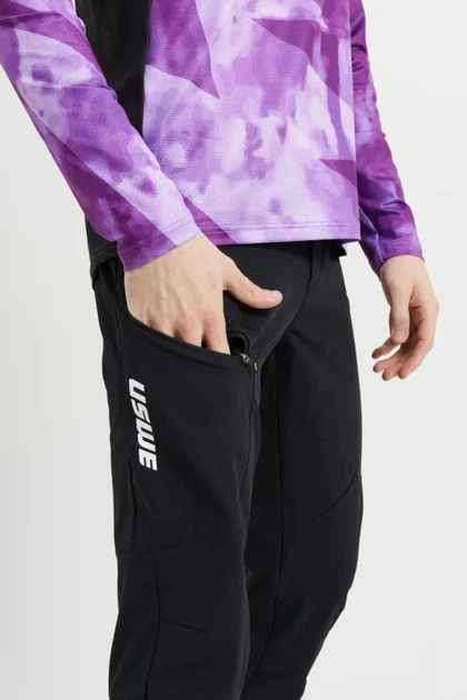 Штаны велосипедные USWE Skrubb MTB Pants черные, размер XLarge - Фото 6 Штаны велосипедные USWE Skrubb MTB Pants черные, размер XLarge - изображение 6