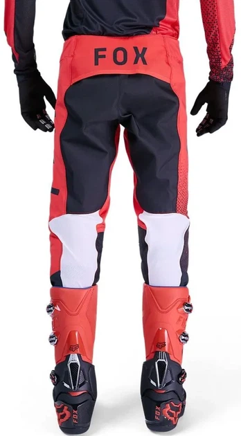 Штаны мотокроссовые Fox Flexair Pant Fracture красные, размер 32 - изображение 3