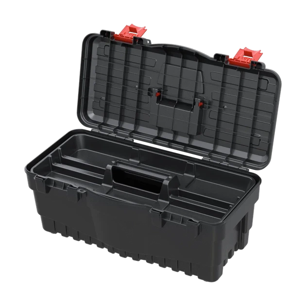 Ящик для инструментов Qbrick Regular Formula 600 Basic 547 x 276 x 229 мм Черный (SKRQRF600BCZAPG001) - изображение 2