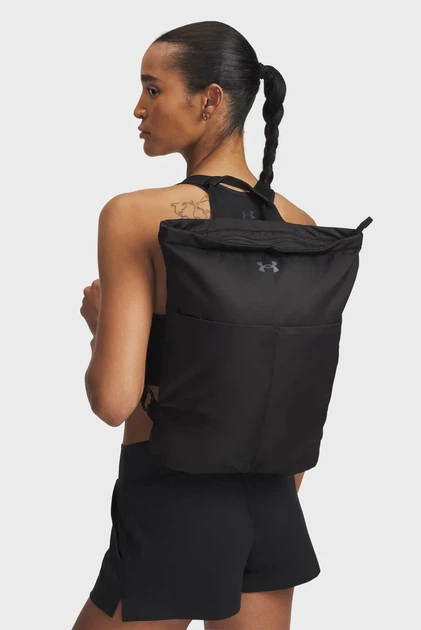 Жіночий чорний рюкзак UA Studio Lite Backpack Under Armour OSFM 1388909-001 - Фото 2 Жіночий чорний рюкзак UA Studio Lite Backpack Under Armour OSFM 1388909-001 - зображення 2