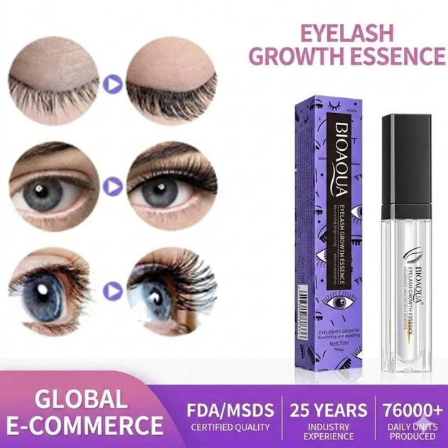 Сироватка для росту вій і брів BIOAQUA Nourishing Liquid Eyelashes (7 мл) — засіб для зміцнення та густоти вій - Фото 1 Сироватка для росту вій і брів BIOAQUA Nourishing Liquid Eyelashes (7 мл) — засіб для зміцнення та густоти вій - зображення 1