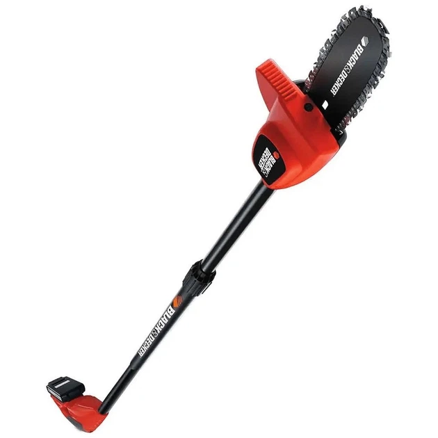 Кущоріз Black&Decker висоторіз, 18V,2Ah, штанга 150-244 см, довжина шини 20 см (GPC1820L20) - Фото 2 Кущоріз Black&Decker висоторіз, 18V,2Ah, штанга 150-244 см, довжина шини 20 см (GPC1820L20) - зображення 2