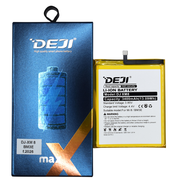 Аккумулятор для Xiaomi Mi 8 BM3E 3400 mAh Deji - Фото 1 Аккумулятор для Xiaomi Mi 8 BM3E 3400 mAh Deji - изображение 1