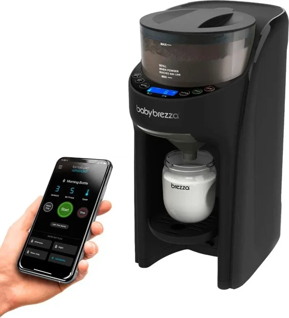 Baby Brezza Formula Pro Advanced апарат для приготування молочної суміші колір чорний - зображення 6