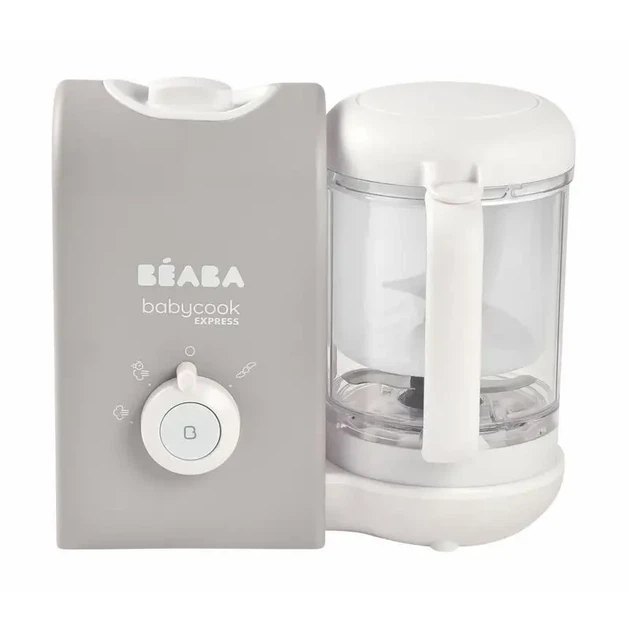 Пароварка - блендер Beaba Babycook Express сірий - Фото 7 Пароварка - блендер Beaba Babycook Express сірий - зображення 7