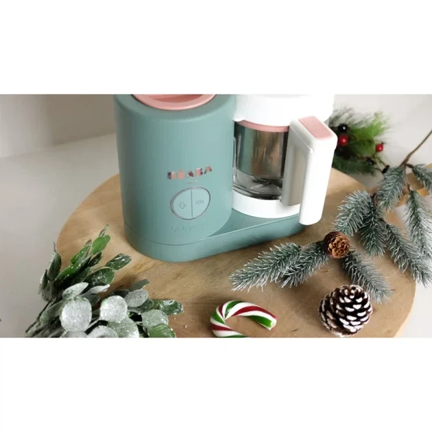 Пароварка – блендер Beaba Babycook Eucalyptus Neo зелений - изображение 9