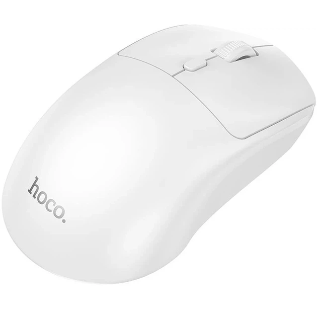 Мышь беспроводная Hoco GM42 Platino 2.4G с регулировкой DPI белая - изображение 2